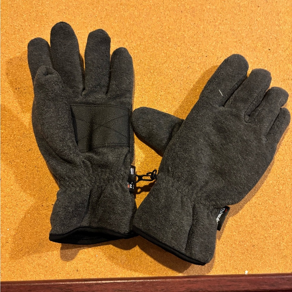 3M Thinsulate Dark Gray Insulated Gloves